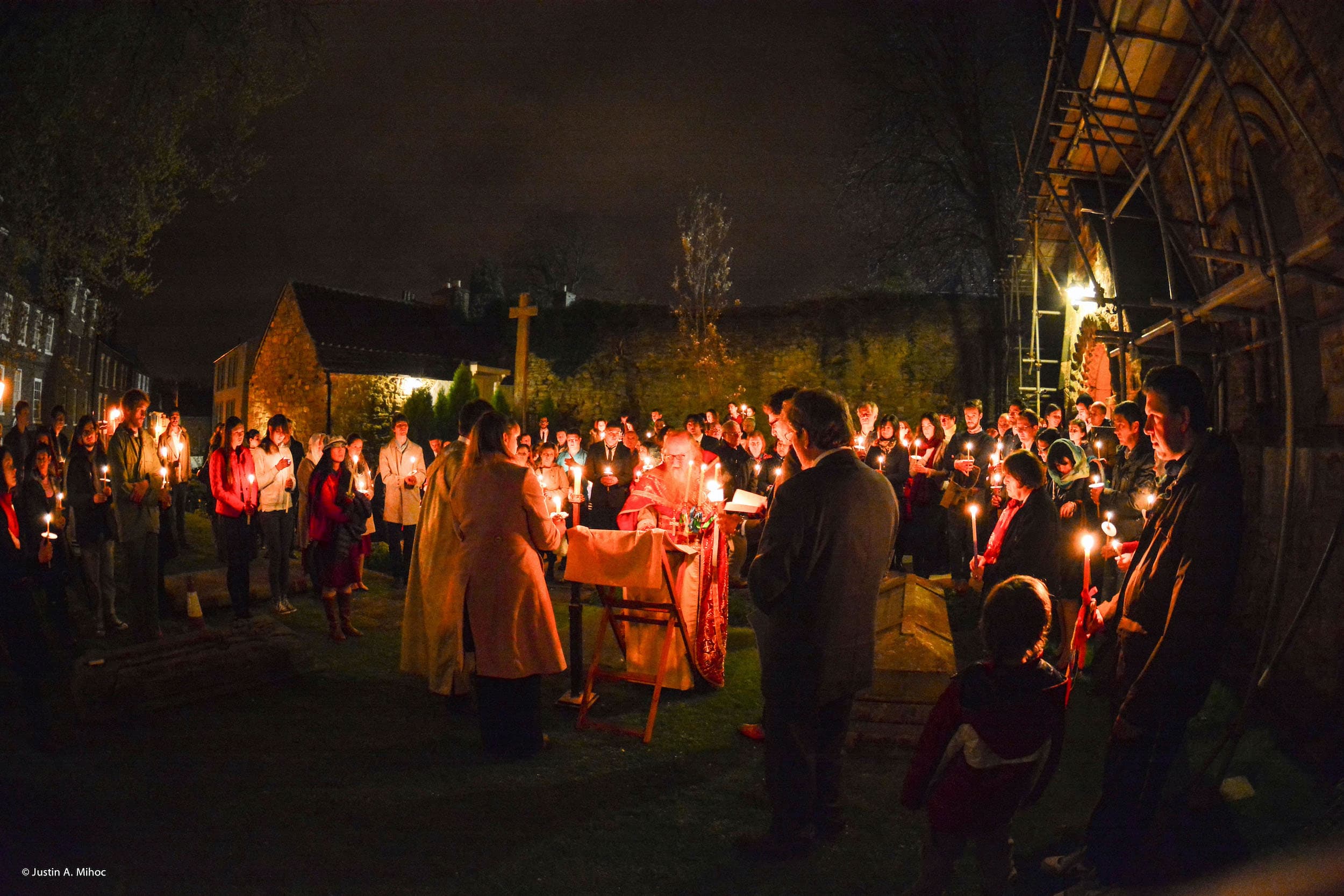 The parish at Pascha, 2014