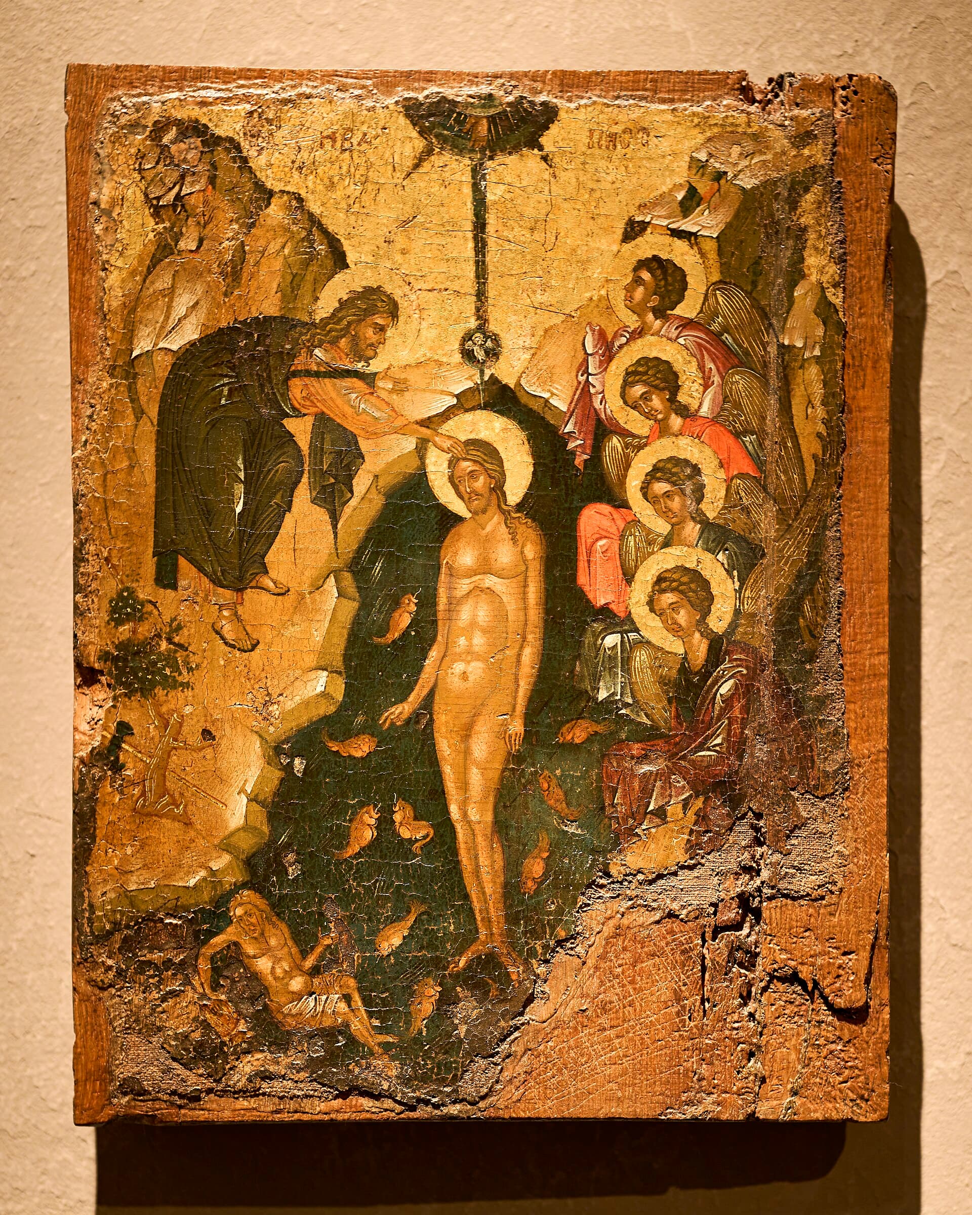 The Baptism of Christ (Byzantine and Christian Museum of Athens, 1-15-2023)