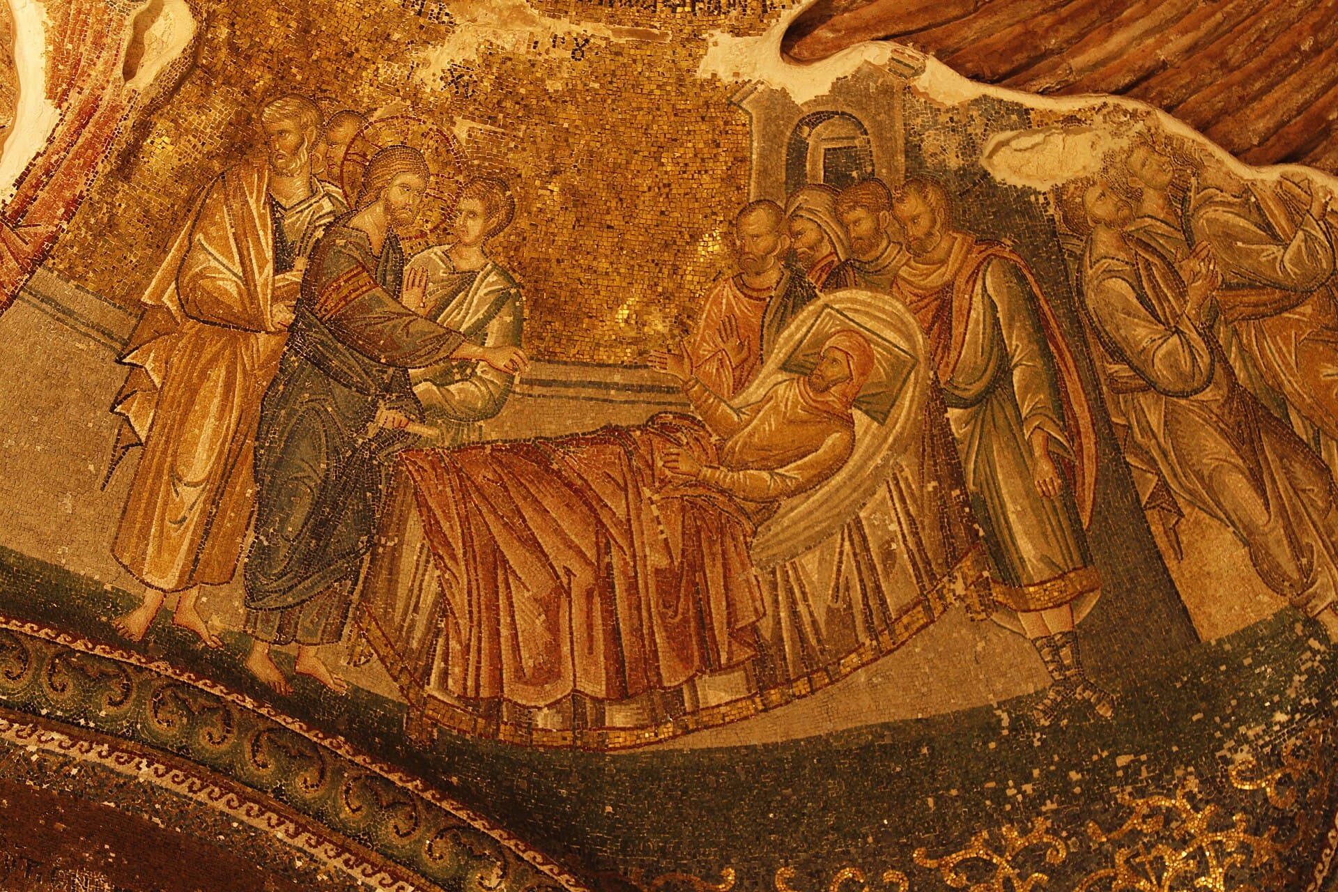 Christ healing a paralitic in Caphernaum